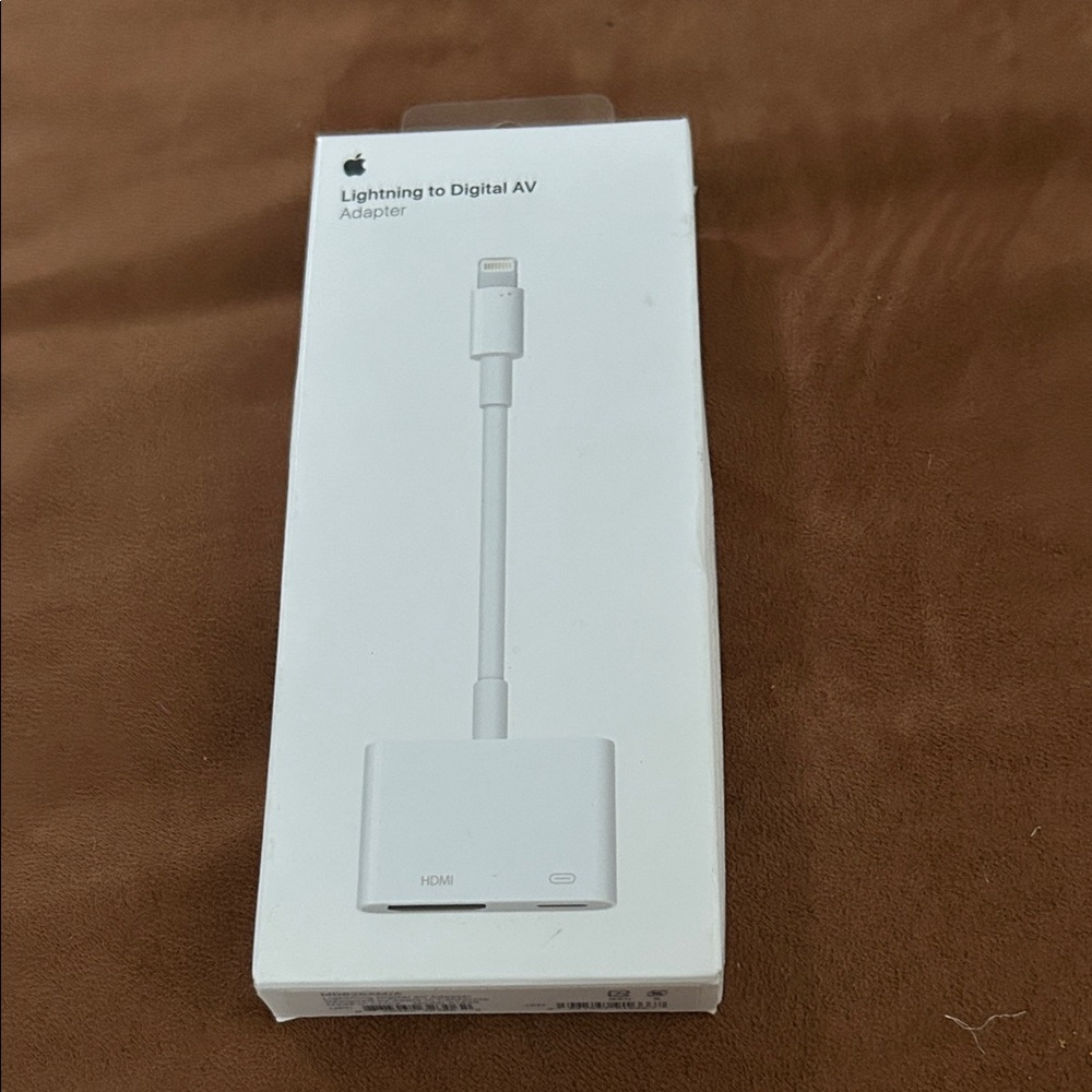 Apple White Lightning AV Adapter